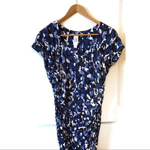Marc bower stretchy blue dress